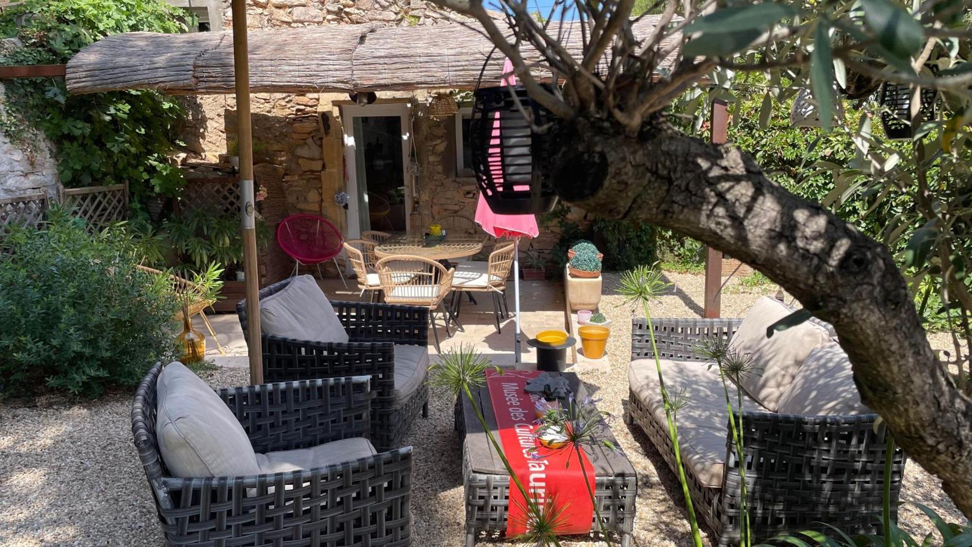 Villa Jolie Annexe Du Mas Dans Le Coeur De La Garrigue Nimoise Nîmes Exterior foto