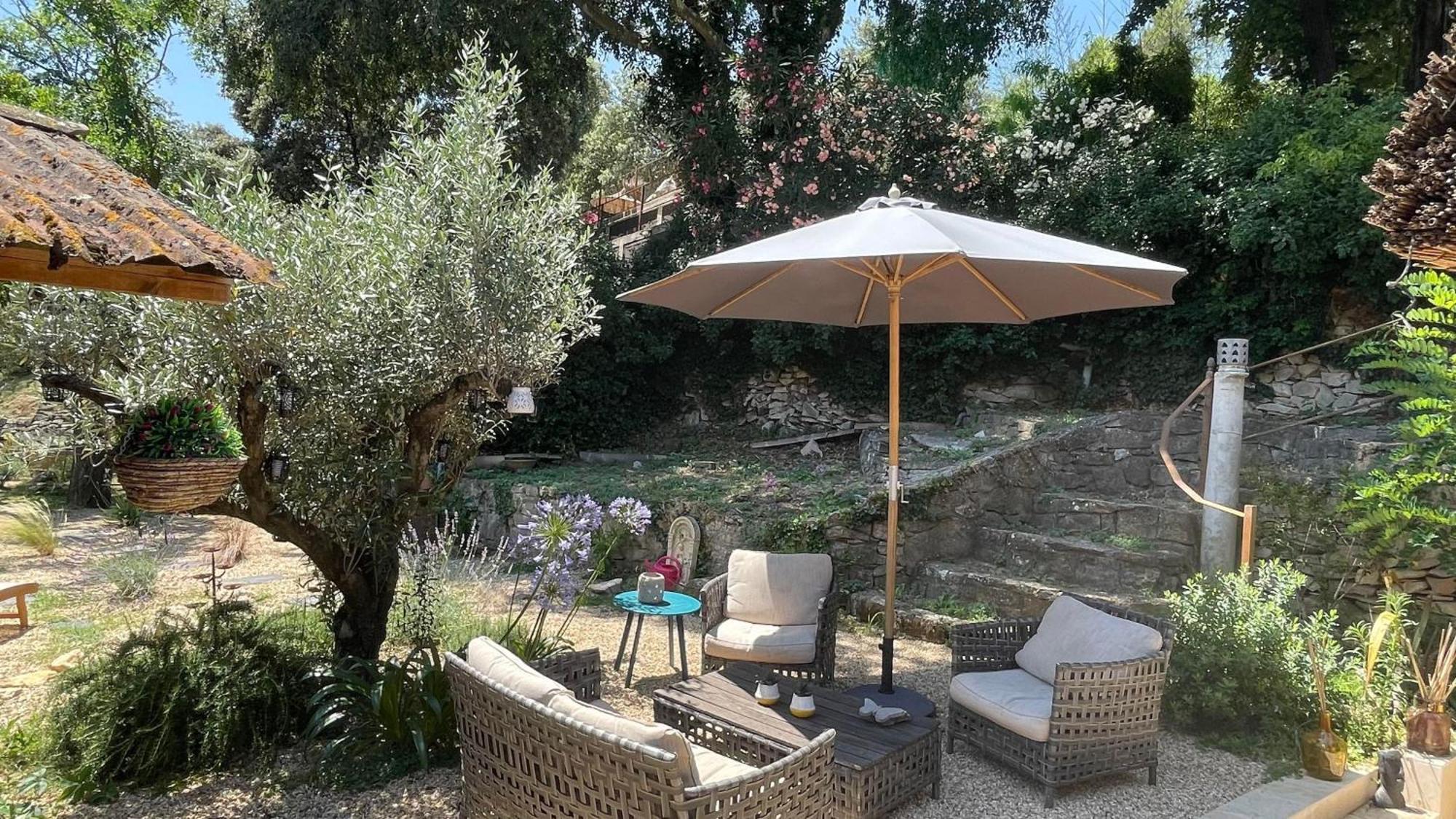 Villa Jolie Annexe Du Mas Dans Le Coeur De La Garrigue Nimoise Nîmes Exterior foto