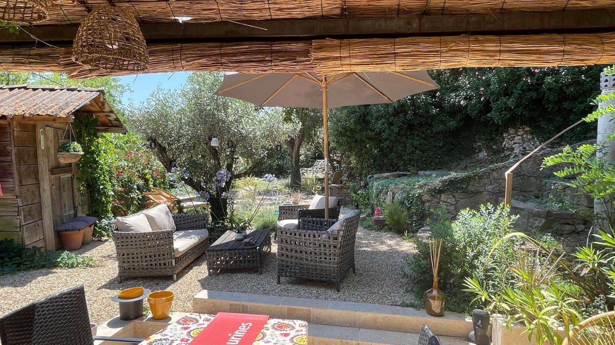 Villa Jolie Annexe Du Mas Dans Le Coeur De La Garrigue Nimoise Nîmes Exterior foto