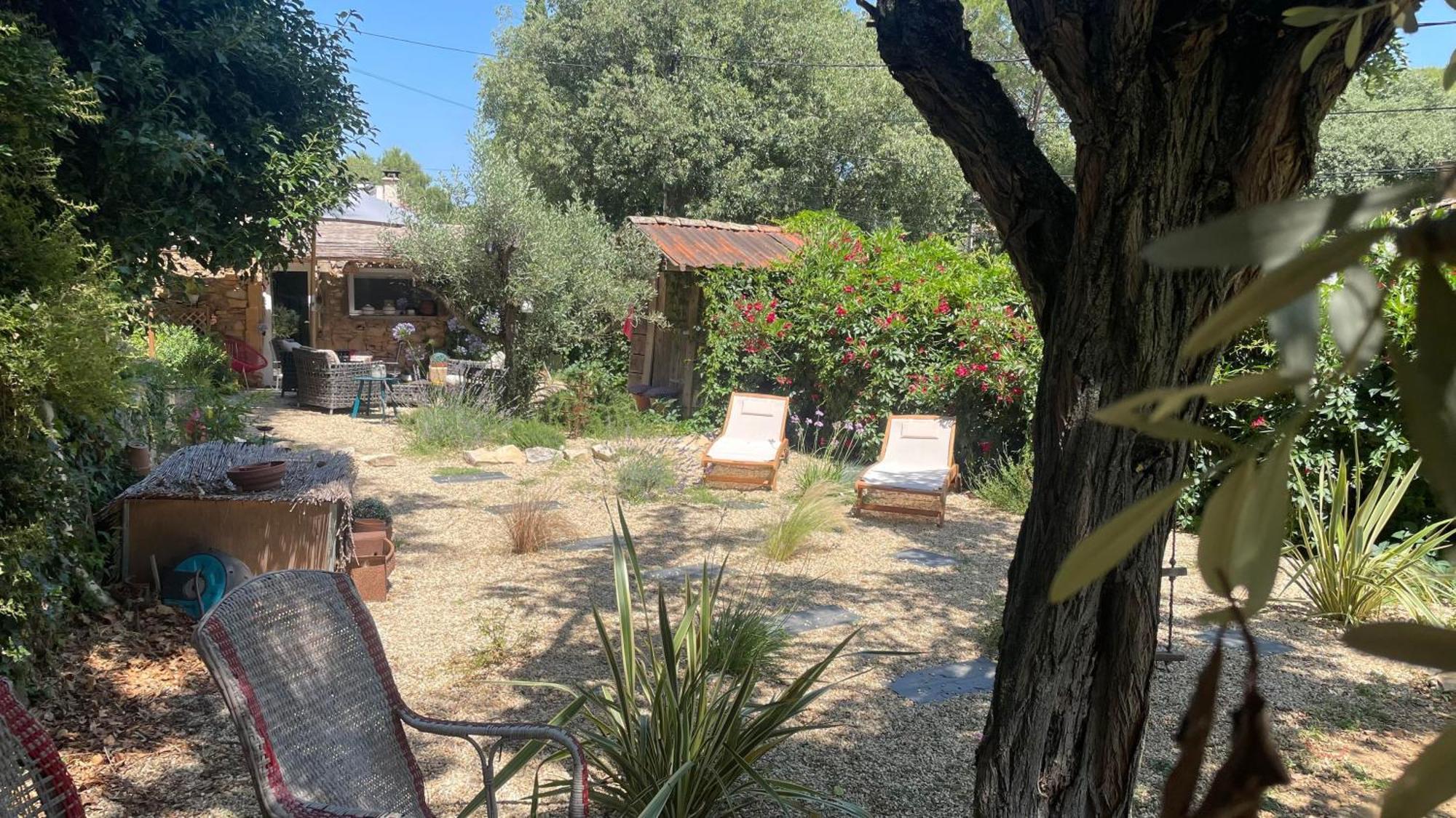Villa Jolie Annexe Du Mas Dans Le Coeur De La Garrigue Nimoise Nîmes Exterior foto
