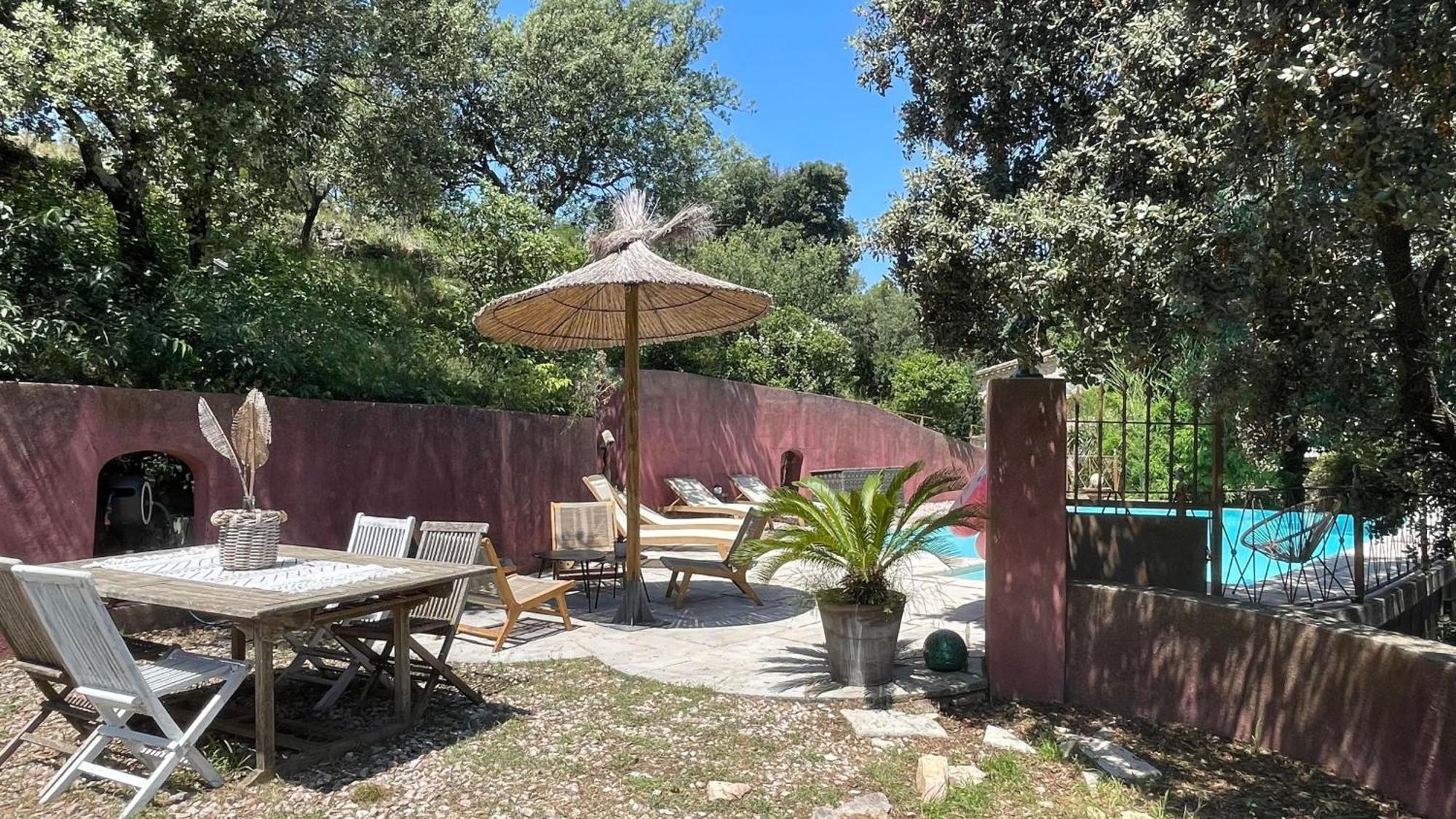 Villa Jolie Annexe Du Mas Dans Le Coeur De La Garrigue Nimoise Nîmes Exterior foto