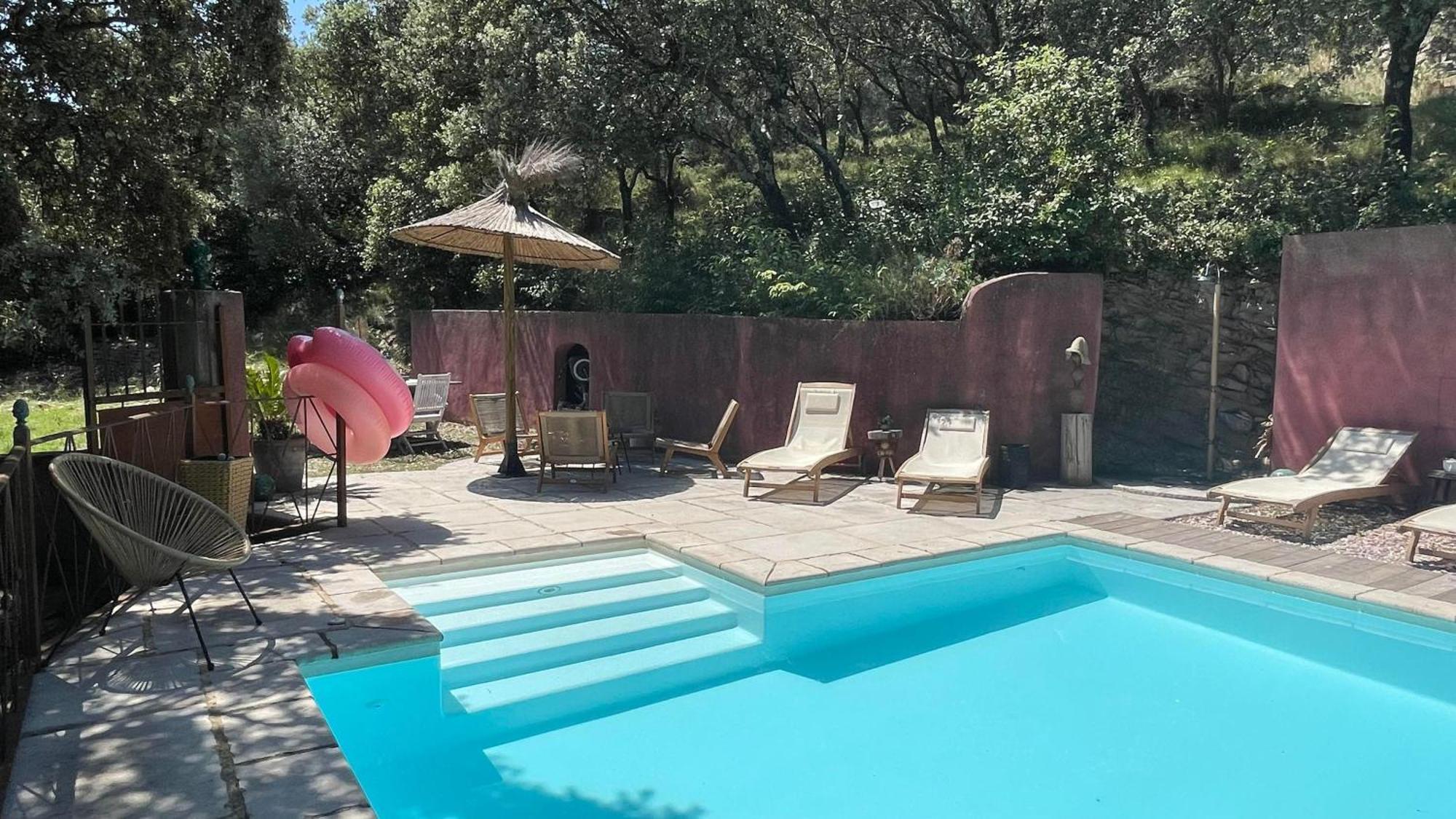 Villa Jolie Annexe Du Mas Dans Le Coeur De La Garrigue Nimoise Nîmes Exterior foto
