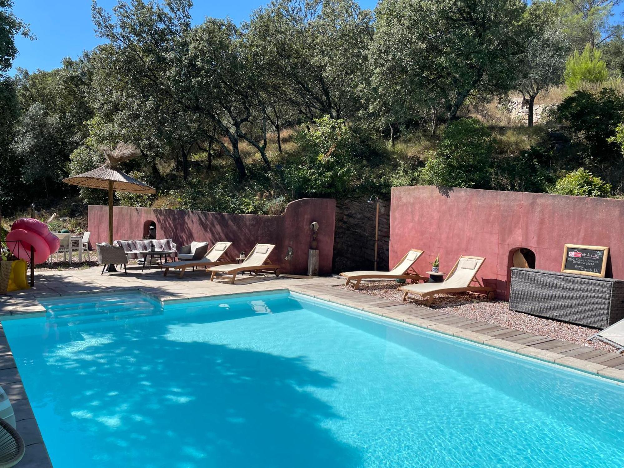 Villa Jolie Annexe Du Mas Dans Le Coeur De La Garrigue Nimoise Nîmes Exterior foto