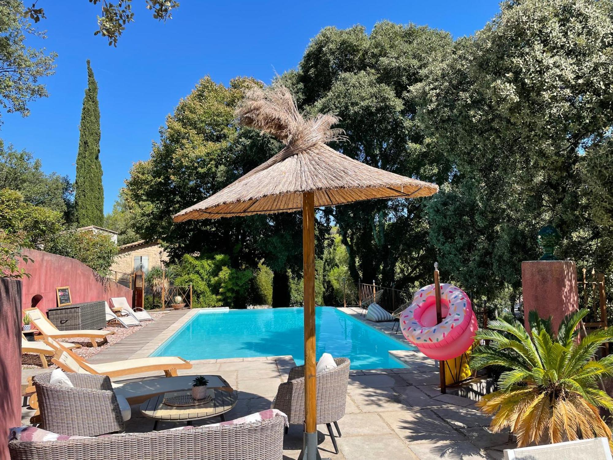 Villa Jolie Annexe Du Mas Dans Le Coeur De La Garrigue Nimoise Nîmes Exterior foto